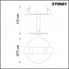 Встраиваемый светильник Novotech Konst Unite 370681
