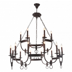 Подвесная люстра Crystal Lux Suerte Brown SP12+6