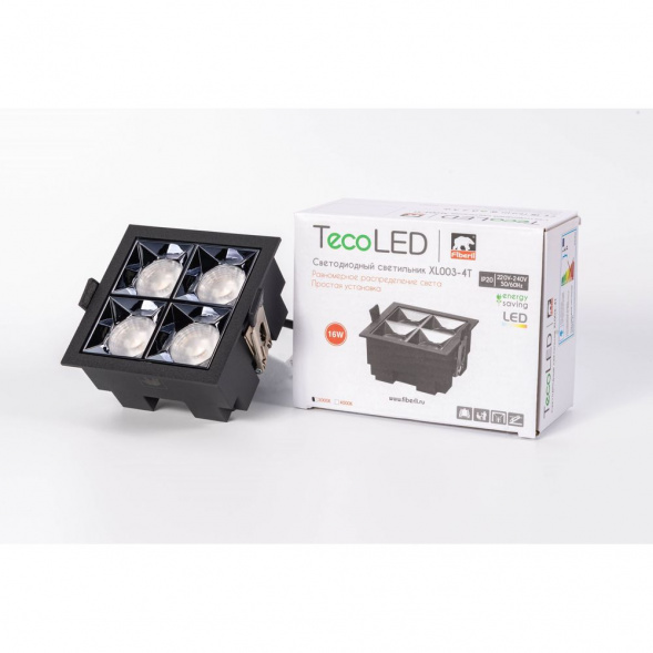 Встраиваемый светодиодный светильник Fiberli XL003-3T 12130303
