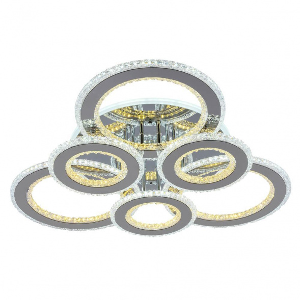 Потолочная светодиодная люстра Profit Light 8040/3+3 CHR