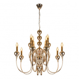 Подвесная люстра iLamp Lady 88003-8+4 GD