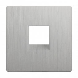 Накладка Werkel для RJ11 серебряный рифленый WL09-RJ-11-CP 4690389130076