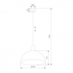 Подвесной светильник TK Lighting 4851 Oslo