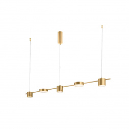 Подвесной светодиодный светильник Crystal Lux Tristan SP5 L1200 Gold