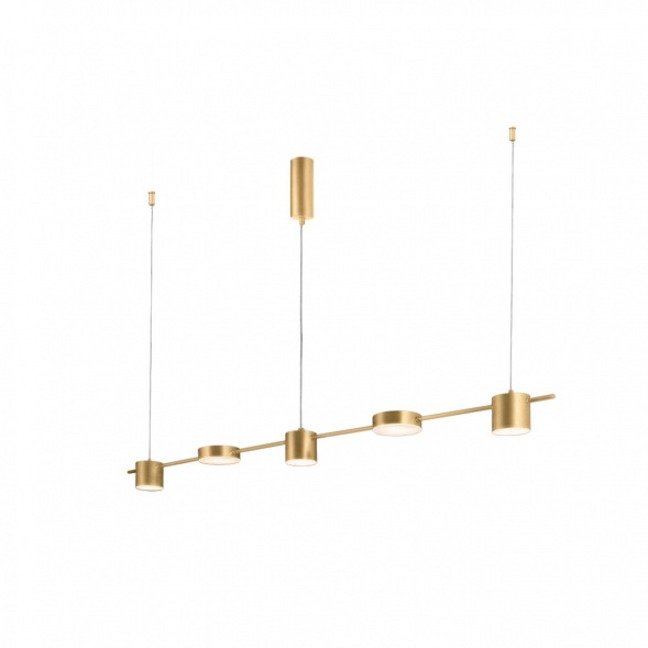 Подвесной светодиодный светильник Crystal Lux Tristan SP5 L1200 Gold