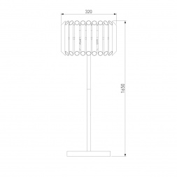 Торшер Bogates Castellie 01106/4