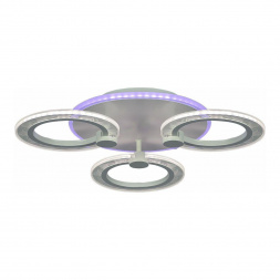 Потолочная светодиодная люстра Reluce 20309-0.3-3+1 WT 57W