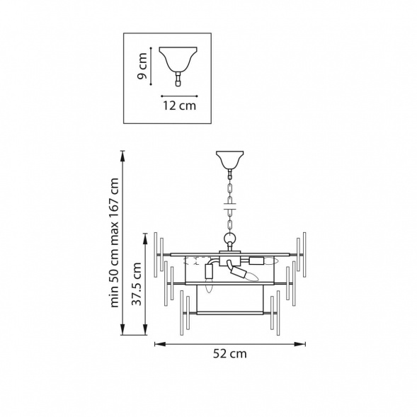 Люстра Retro Lightstar 799083