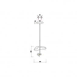 Подвесной светильник Vele Luce Aronos VL5734P31