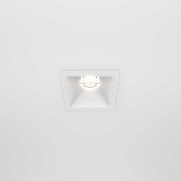 Встраиваемый светодиодный светильник Maytoni Technical Alfa LED DL043-01-10W4K-SQ-W