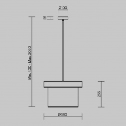 Подвесной светильник Freya Mixture FR5483PL-01B2