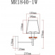 Бра MyFar Daniel MR1840-1W