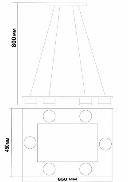 Подвесная светодиодная люстра Lucia Tucci Natura 152.6 Led Venge