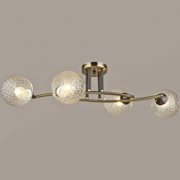 Потолочный светильник Reluce 03501-0.3-04 AB+BK