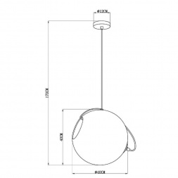 Подвесной светильник Lucide Jazzlynn 25405/40/65