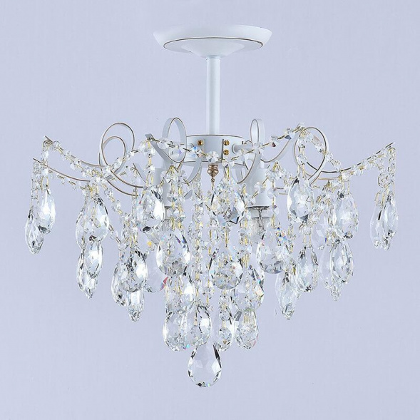 Потолочная люстра Reluce 04058-0.3-04 WH+GOLD PN