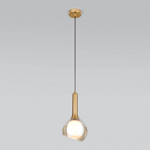 Подвесной светильник Eurosvet Fantasy 50188/1 янтарный