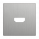 Накладка Werkel для розетки HDMI серебряный рифленый WL09-HDMI-CP 4690389128318
