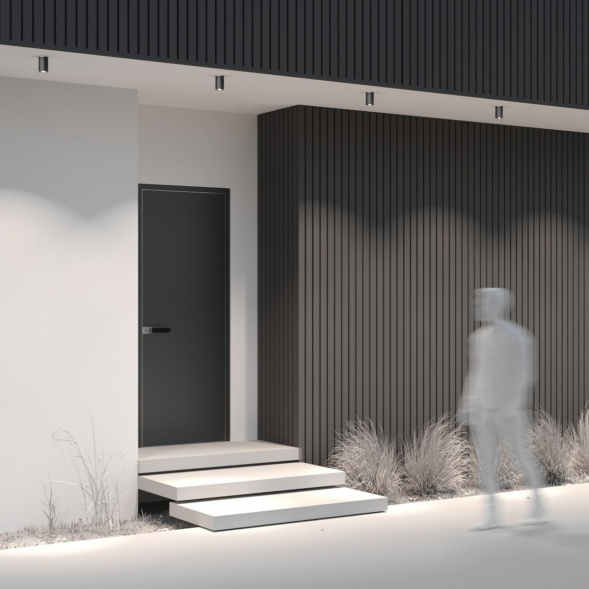 Уличный светильник Maytoni Roll O307CL-01B