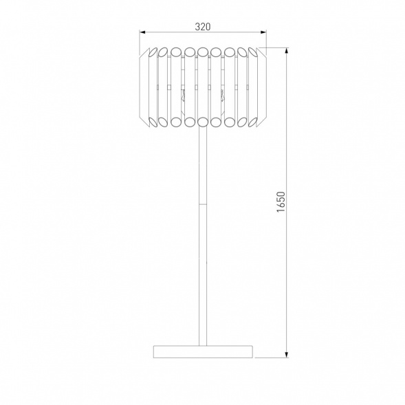 Торшер Bogates Castellie 01107/4