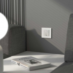 Рамка Werkel Senso на 1 пост белый стекло soft-touch W0013101 4690389200304