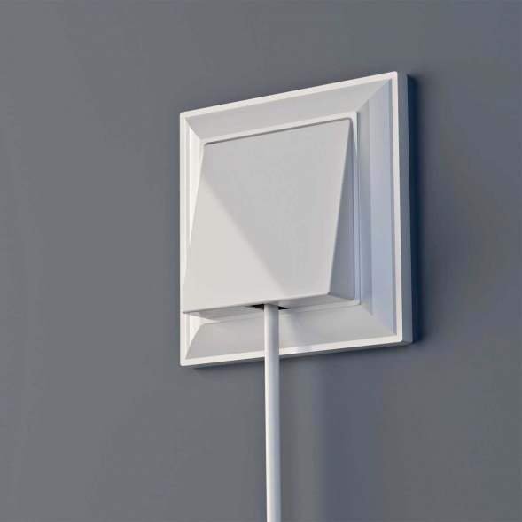 Вывод кабеля Werkel белый W1150201 4690389155277