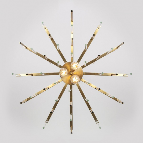 Подвесная люстра Bogates Allure 356/6 латунь