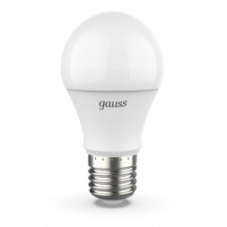 Лампа светодиодная Gauss E27 10W 3000K матовая 102502110