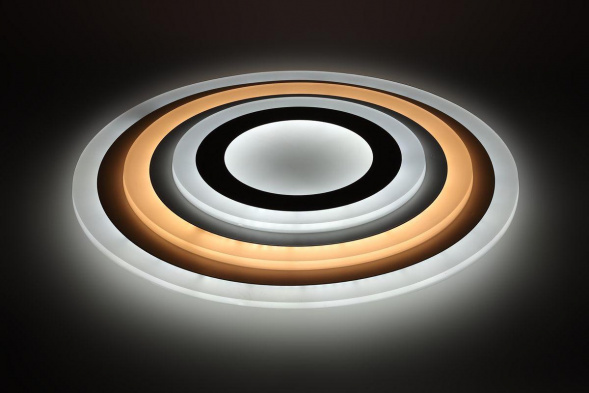 Потолочный светодиодный светильник ЭРА Geo с ДУ SPB-6 Geo 2 RC 75 Б0050923