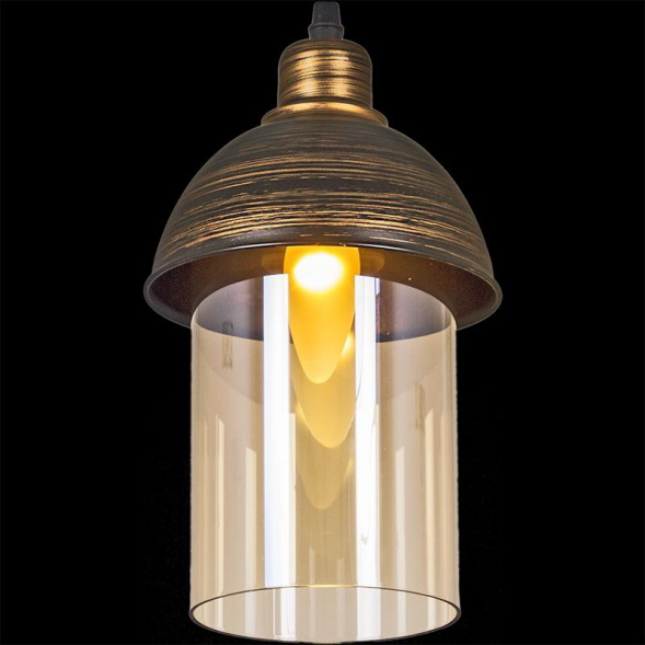 Подвесной светильник Reluce 03356-0.4-03 BK+GD