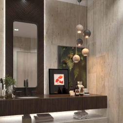 Подвесной светильник Odeon Light Hightech Travertino 6625/1L