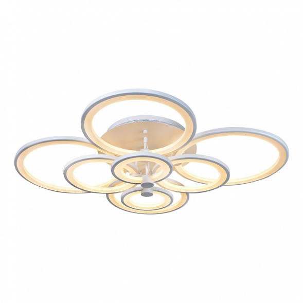 Потолочная светодиодная люстра iLedex Ring A001/8 WH