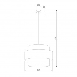 Подвесной светильник TK Lighting 2783 Trio