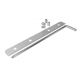 Полоса Apeyron К-08-32  для соединения алюминиевого профиля, светильников арт. 14-25, 30-10, 30-11, 30-12 металлическая, размер 90мм*9,7мм К-08-32