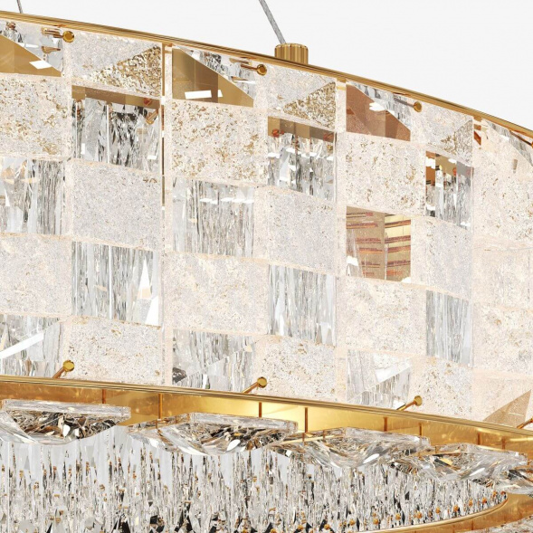 Подвесной светодиодный светильник Maytoni Castello MOD336PL-L170G3K