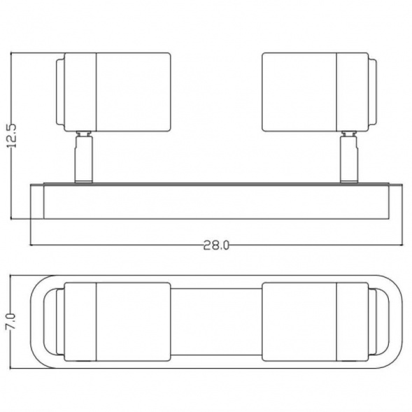 Светодиодный спот Lucide Lennert 26957/10/30