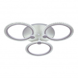 Потолочная светодиодная люстра Reluce 20316-0.3-3+1 WT 76W