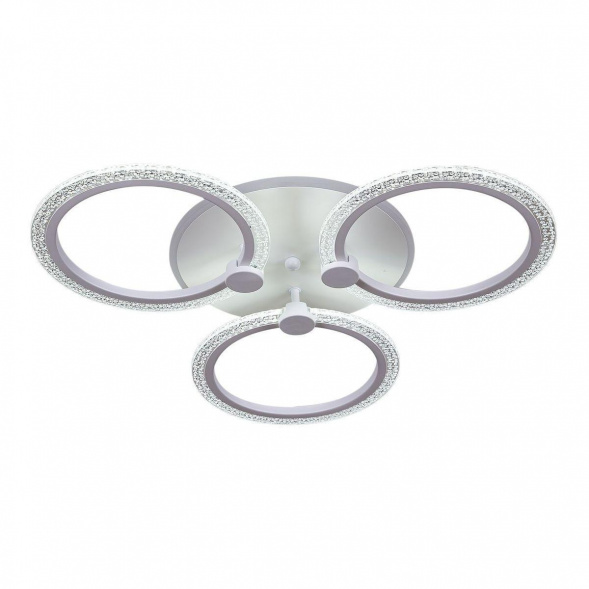 Потолочная светодиодная люстра Reluce 20316-0.3-3+1 WT 76W