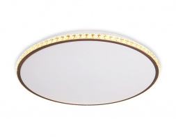 Потолочный светодиодный светильник Ambrella light Orbital Crystal FF71