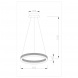 Подвесной светодиодный светильник Moderli Bona V1753-PL