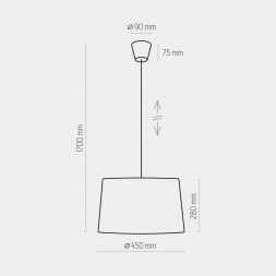 Подвесной светильник TK Lighting 1883 Maja White