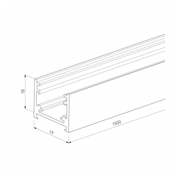 Шинопровод Elektrostandard Brass Line 85223/00 a069638