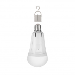 Лампа светодиодная аккумуляторная Gauss E27 12W 4100K матовая 102002212