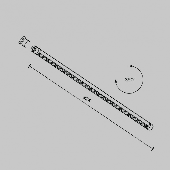 Светильник Maytoni Technical C149CL-L900-24W3K-B