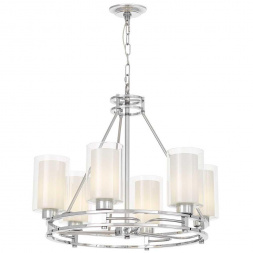 Подвесная люстра Lumina Deco Marietta LDP 8025-6 CHR+WT