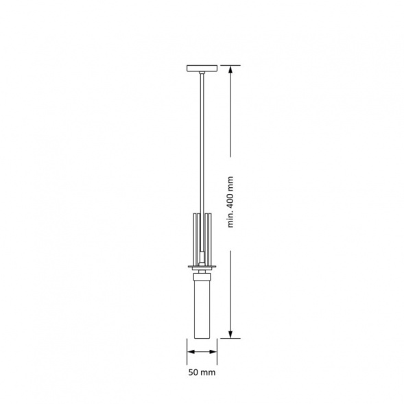 Подвесной светильник KUTEK MOOD MUS-ZW-1(ZM)