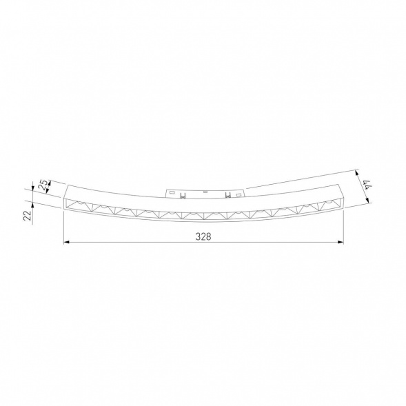 Трековый светодиодный светильник Elektrostandard Slim Magnetic Intenso 85184/01 a066512