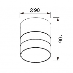 Настенный уличный светильник Mantra SALER 9100