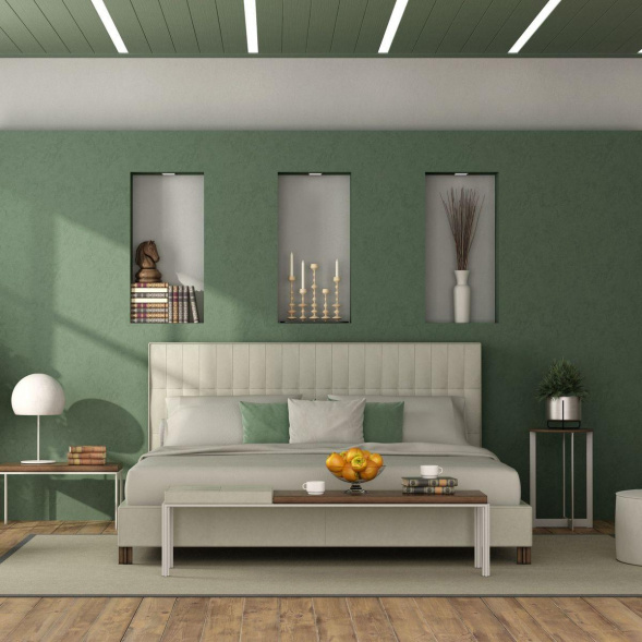 Профиль встраиваемый с рассеивателем серебро 1м. Apeyron 08-11