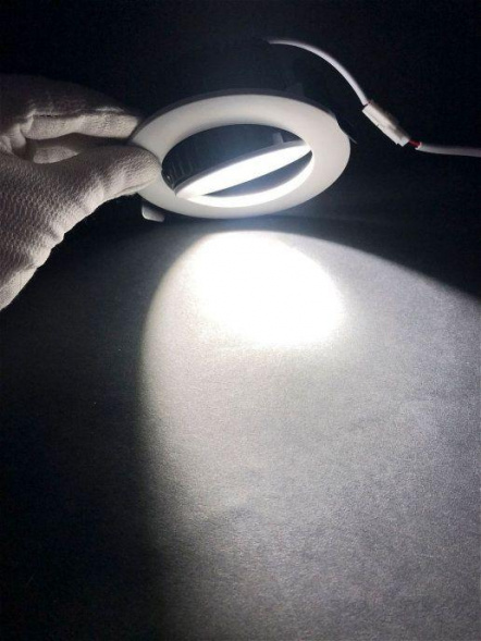 Встраиваемый светодиодный светильник Elvan VLS-006R-12W-WW-Wh